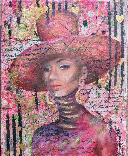 Crazy Hat Lady 1